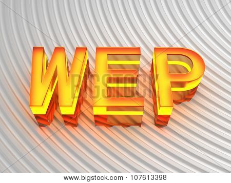 WEP (Wired Equivalent Privacy) sign