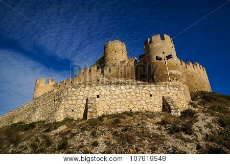 Castle At Biar, Valencia Y Murcia, Spain