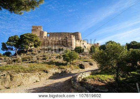 Castle At Biar, Valencia Y Murcia, Spain