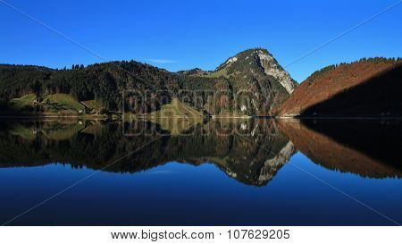 Gross Aubrig Mirroring In Lake Waegital