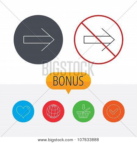 Next arrow icon. Forward sign.