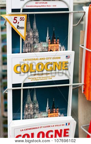 COLOGNE, GERMANY - NOVEMBER 2015: City of cologne travel guide