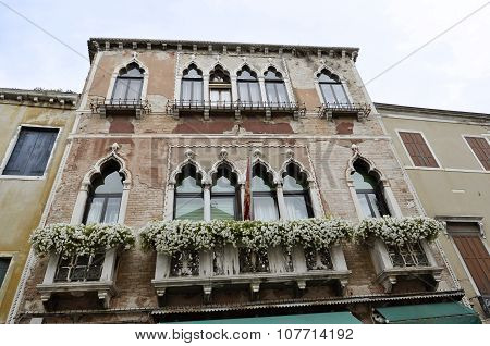 Detail Of Venice Old Palace