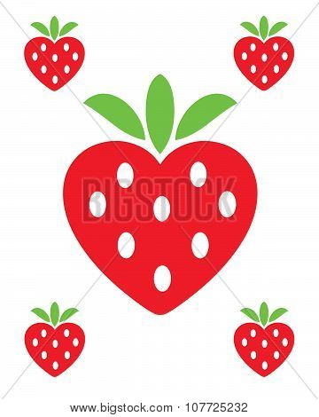 Vector Strawberry Icons