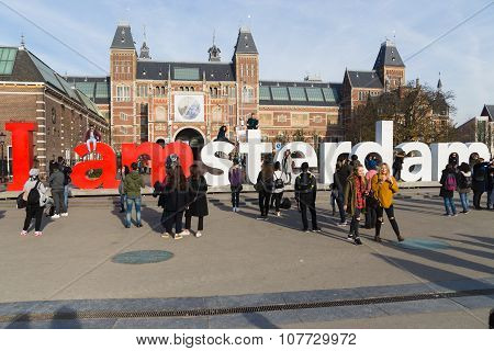Rijksmuseum Amsterdam Museum Area
