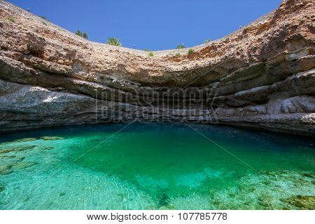 Sinkhole in Oman
