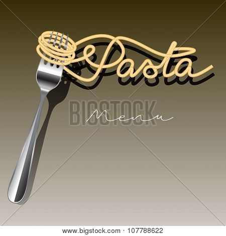 Pasta Menu Design