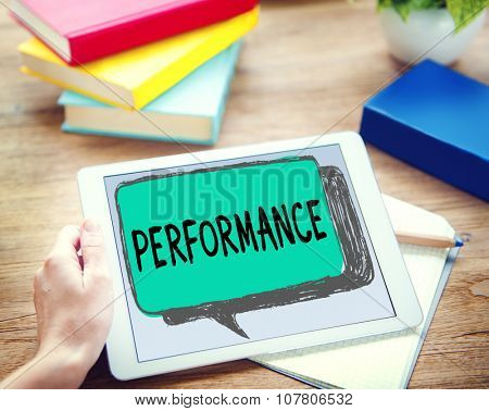 Performance Development Improvement Perform Concept