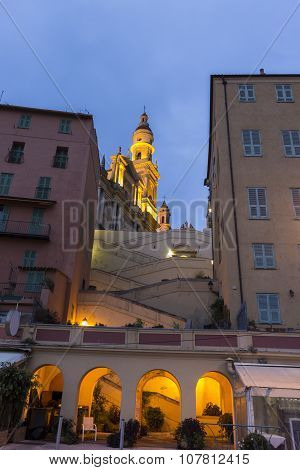 Saint-michel Archange Basilica, Menton, France
