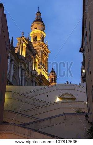 Saint-michel Archange Basilica, Menton, France