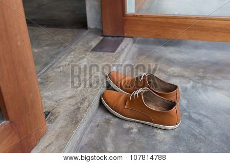 Brown Leather Shoes