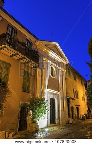 Street In La Turbie In France