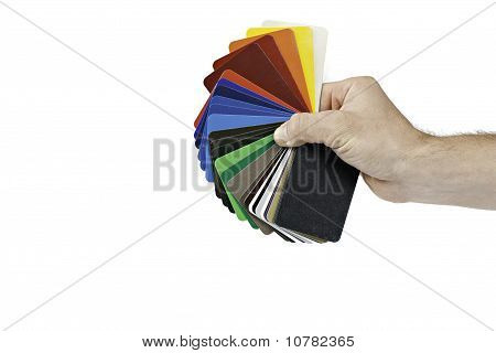 Örnek renk grafik tutun