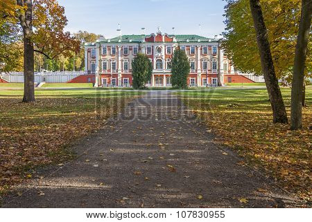 Autumn Palace in Tallinn Estonia