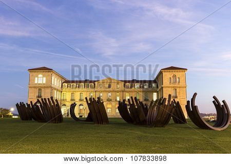 Palace Of Pharo In Marseilles In France