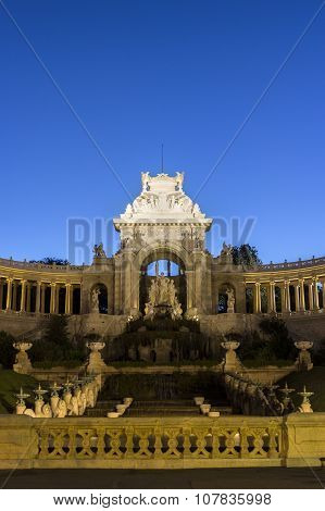 Palais Longchamp In Marseilles In France