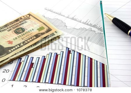 Entreprises graphiques avec nous argent