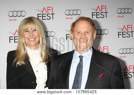 LOS ANGELES - NOV 9:  Irena Medavoy, Mike Medavoy at the AFI Fest 2015 Presented by Audi - 