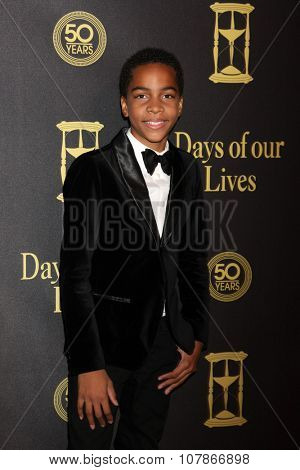 LOS ANGELES - NOV 7:  Terrell Ransom at the Days of Our Lives 50th Anniversary Party at the Hollywood Palladium on November 7, 2015 in Los Angeles, CA