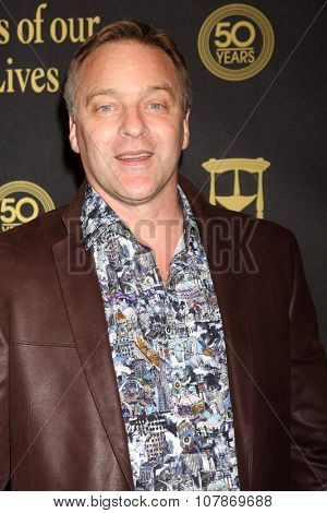 LOS ANGELES - NOV 7:  Roark Critchlow at the Days of Our Lives 50th Anniversary Party at the Hollywood Palladium on November 7, 2015 in Los Angeles, CA