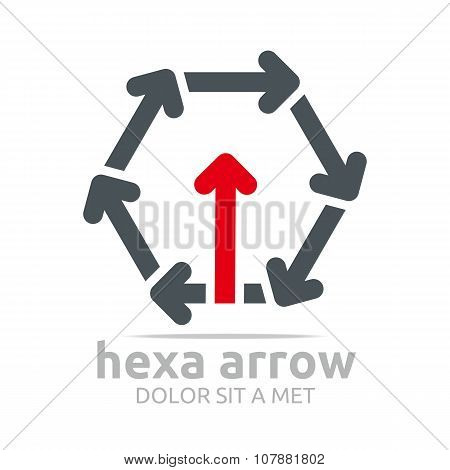 Logo Hexa Arrow