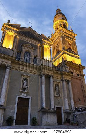 Saint-michel Archange Basilica, Menton, France