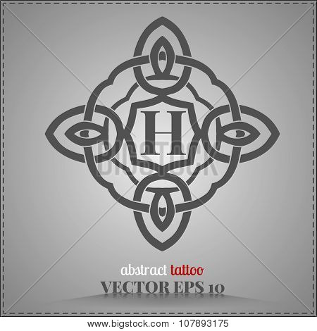 Celtic pattern, personalized, abstract collection tattoo element for   your creativity