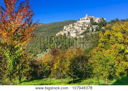 pictorial villages of Italy - Labro in Rieti province