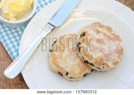 traditional Welsh cakes