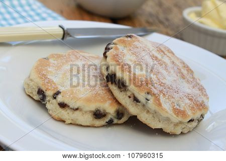 traditional Welsh cakes