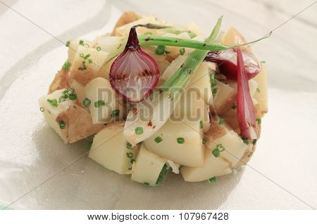 healthy fresh potato salad