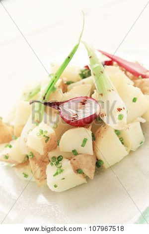 healthy fresh potato salad
