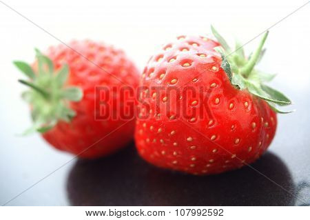fresh strawberries