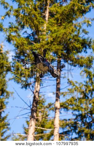 Scout Drone In The Woods