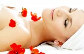 Fiore rosso petali Spa #2