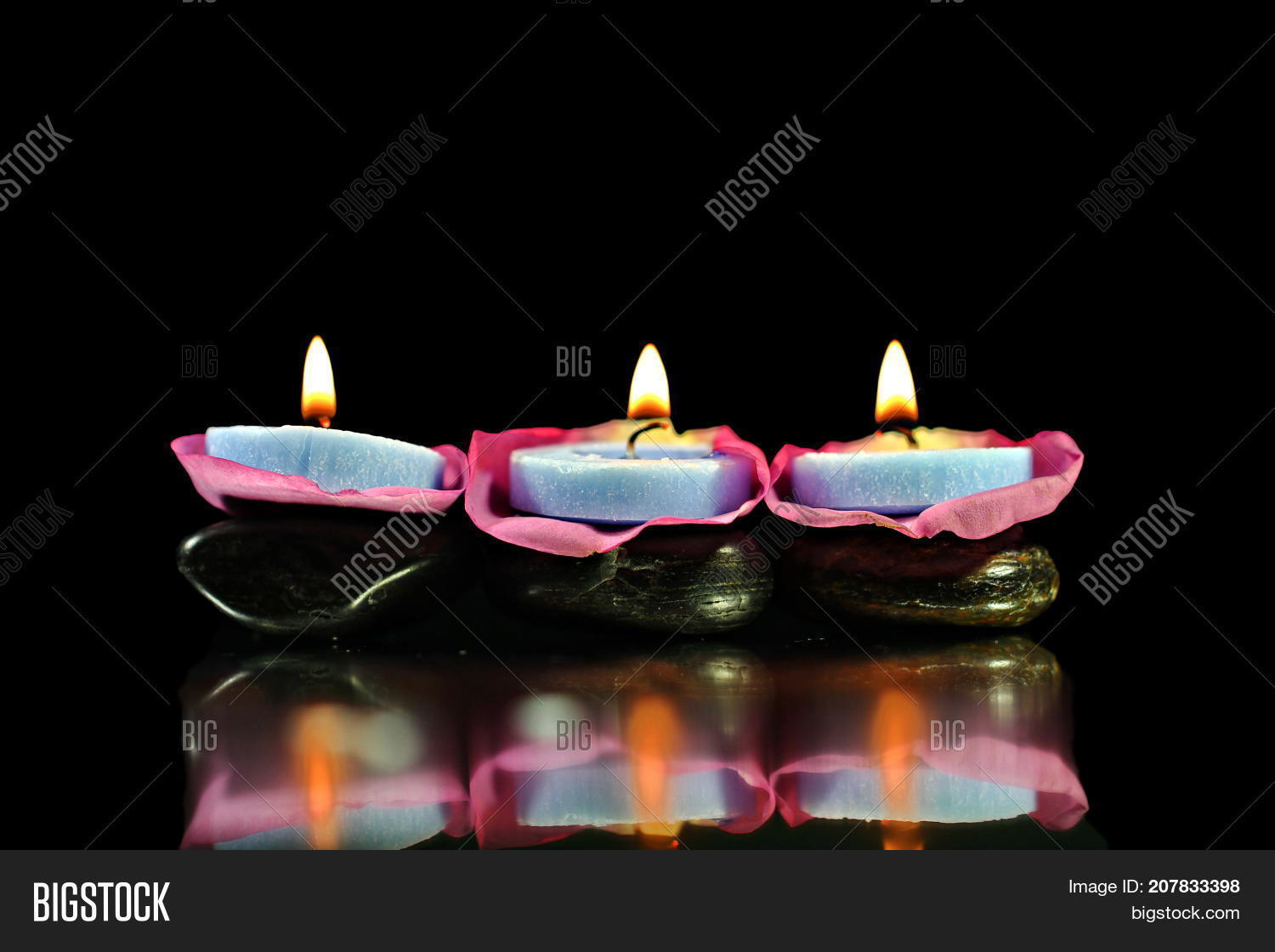 Lighted Candles Image & Photo (Free Trial) Bigstock