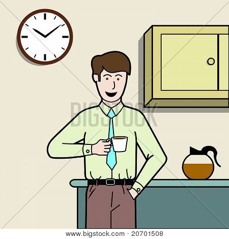 Beber café