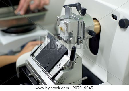 Rotary Microtome Section for diagnosis in pathology