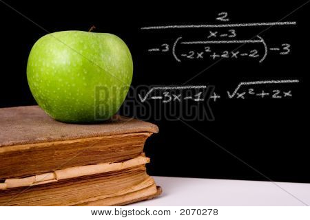 Apple And Book