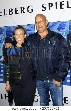 LOS ANGELES - SEP 26:  Delora Sherleen Vincent, Vin Diesel at the 
