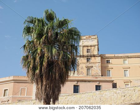 Casteddu (meaning Castle Quarter) In Cagliari