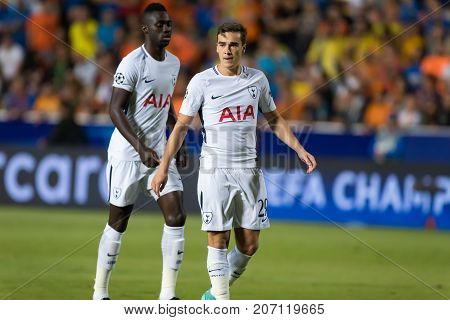 Champions League Game Between Apoel Vs Tottenham Hotspur
