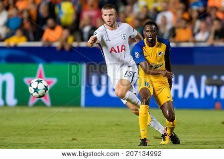 Champions League Game Between Apoel Vs Tottenham Hotspur