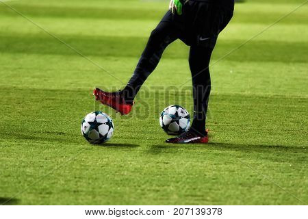 Champions League Game Between Apoel Vs Tottenham Hotspur