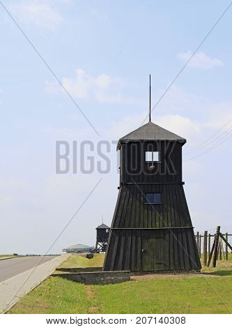 Majdanek Concentration Camp On The Outskirts Of Lublin