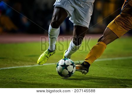 Champions League Game Between Apoel Vs Tottenham Hotspur