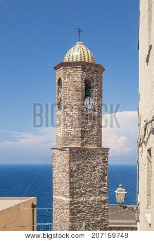 Bell Tower Of The Cattedral Antonio Abate