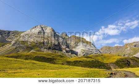 Image from the center of the glacial Circus of Troumouse one of the largest from the Europe.