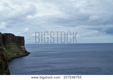 Landscape views of the Isle of Skye in Scotland, UK