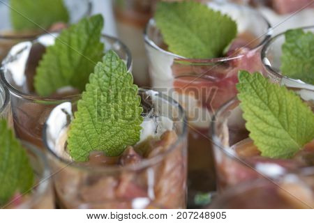 Rhubarb Desert With Cinnemon